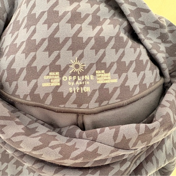 Houndstooth High-Waist Active Leggings - Aerie - Picture 3 of 4